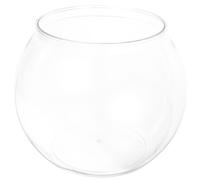 Boccia Per Pesci in Plastica Trasparente Contenitore Betta Ciotola