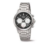 Boccia Titan 3742-02 Orologio Solare Da Uomo Cronografo 40Mm