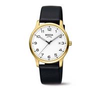 Boccia Titanio 3620-08 Orologio da Uomo Colore Dorato Cinturino IN Pelle Ø39mm
