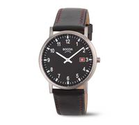 Boccia Titanio 3662-03 Titan Orologio da Polso Ø37mm Nero/Rosso