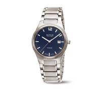Boccia Titanio Royce 3666-02 Orologio da Uomo IN con Vetro Zaffiro Blu Scuro
