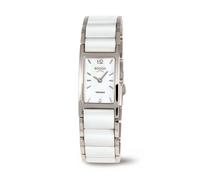 Boccia Titanium 3201-01 Orologio Da Donna Quarzo Analog Bianco Argento 18x32mm
