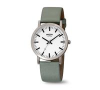 BOCCIA Titanium 3380-01 Orologio Donna Quarzo Bahnhof Salbeigrün Ø33,8mm