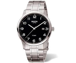 Boccia Titanium Classic 3621-01 Orologio da polso uomo