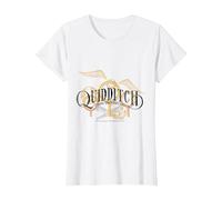Boccino d'oro di Quidditch 2025 di Harry Potter Maglietta, Donna, Bianco, L