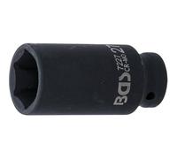 Boccola a Shock Six Pans Lunga 12,5 mm (1/2) 27 mm Potenza e Precisione, Acciaio, Zone Difficilli - D-Work