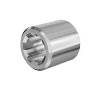 Boccola albero cardanico tipo C Per giunto scanalato 65mm 1 3/4" 6 scanalature