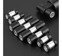 Boccola ammortizzatore posteriore per bici con struttura in lega di alluminio e hardware di montaggio, adatta per ammortizzatori da 14 mm per un corretto allineamento delle sospensioni (50 mm)