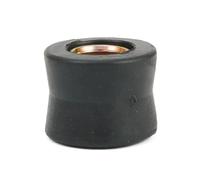 Boccola anello in gomma posteriore ammortizzatore Bush 10mm 6 pezzi Accessori Nero Altezza 20mm