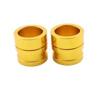 Boccola 'asse del distanziale del nucleo del tamburo del della ruota anteriore e posteriore compatibile con RMZ250 RMZ450 RMX450Z 2005 2023 2024(Suzuki Gold Front)