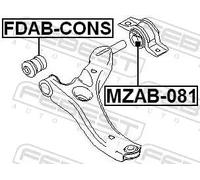 FEBEST FDAB-CONS Supporto braccio oscillante