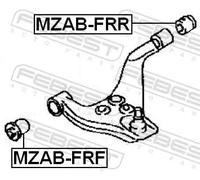 FEBEST MZAB-FRF Supporto braccio oscillante