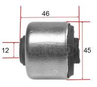 Boccola braccio oscillante Assale anteriore 21652448 CORTECO per RENAULT 19 I