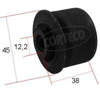 Boccola braccio oscillante Assale anteriore 80004709 CORTECO per PEUGEOT CITROËN