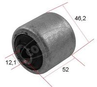 Boccola braccio oscillante Assale anteriore 80004720 CORTECO per BMW X5 X3