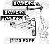 FEBEST FDAB-026 Supporto braccio oscillante