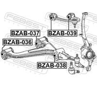 FEBEST Supporto braccio oscillante
