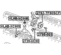 FEBEST VLAB-XC90S Supporto braccio oscillante