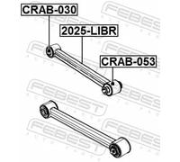 Boccola braccio oscillante Assale posteriore CRAB-053 FEBEST per JEEP DODGE