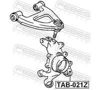 Boccola braccio oscillante Assale posteriore inferiore Guscio di cuscinetto