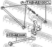 FEBEST TAB-AE100CL Supporto braccio oscillante