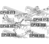 FEBEST OPAB-006 Supporto braccio oscillante