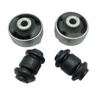 Boccola Braccio Oscillante Compatibile Con Per Beetle Per Polo Per Bora Per Jetta Kit Da 4 Pezzi Gomma Anteriore E Posteriore Staffa Boccole Braccio Controllo 1J0 407 181