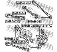 FEBEST BMAB-039 Supporto braccio oscillante