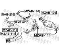FEBEST MZAB-112 Supporto braccio oscillante