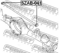 Boccola braccio oscillante Esterno SZAB-041 FEBEST per SSANGYONG SUZUKI