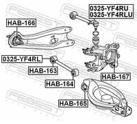 Boccola braccio oscillante interno HAB-163 FEBEST