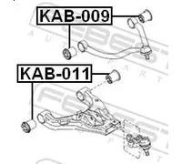 Boccola braccio oscillante interno KAB-011 FEBEST per KIA SORENTO I