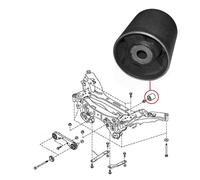 Boccola Del Differenziale Posteriore Compatibile Con Nissan Qashqai