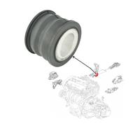 Boccola Del Supporto Del Motore Posteriore Per Opel Mokka