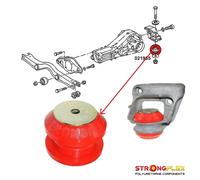 Boccola Del Supporto Differenziale Posteriore, Audi 100 C4 90-94 Quattro (Ø55mm)