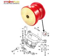 Boccola Del Supporto Differenziale, Telaio Posteriore BMW Serie 3 E46