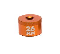 Boccola dell'ammortizzatore Fox Factory 3/8 Drive Orange
