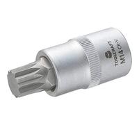 TOOLCRAFT 816171 Multidente XZN Inserto giravite a bussola 14 mm 1/2 (12.5 mm)