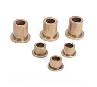 Boccola di guida in rame con olio di metallurgia delle polveri, flangiata, autolubrificante, da 2-8 mm, con flangia a gradini, in 5 pezzi(8x12x15x16x2mm)