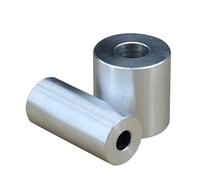 Boccola distanziale in alluminio, Rondelle piatte M6 M8 M10 M12 Diametro 20MM Boccola in alluminio Rondella Guarnizione(D20xd12.2xH,H38(5pcs))