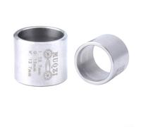 Boccola DU ammortizzatore posteriore in acciaio inossidabile per Fox per Manitou per RockShox X-Fusion, manicotto girevole autolubrificante 12,7 mm ID x 15 mm OD, kit di riparazione ammortizzatore