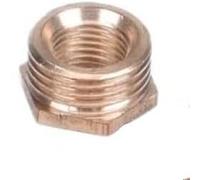 Boccola esagonale Adattatore femmina, Confezione da 2 raccordi adattatori for tubi di riduzione con boccola esagonale in ottone, dimensioni multiple(G1-1/2(F) XG2(M))