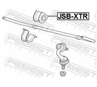 FEBEST JSB-XTR Supporto, Stabilizzatore per JAGUAR