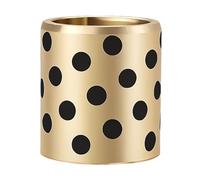 Boccola in ottone con grafite senza, Boccole con cuscinetto a manicotto in ottone grafite e rame ID 4/5/6/8/10/12/13/14/15/16mm 2 pezzi(10x12x10mm)