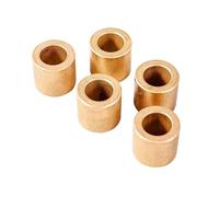 Boccola in ottone metallurgia delle polveri, Boccola for manicotto dell'albero del cuscinetto in rame e olio di metallurgia delle polveri, dimensioni multiple, confezione da 5-20 pezzi(20pcs 5X8X4)