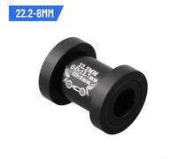 Boccola Occhiello Shock Absorber 7075 Alloy 22mm | Compatibile occhiello 10mm, lunghezza 24mm, riduce attrito, silenzioso, ideale per sospensioni posteriori(41.4-8mm)