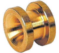 BOCCOLA PASSAFILO X TESTINA DECESPUGLIATORE OTTONE MM 16X10 ACTIVE PZ 10