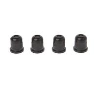 Boccola Per Boccole Di Montaggio Per Corde Per Basso Elettrico Da 4 Pezzi Per Parti Del Corpo Passante Accessori Per Parti Di Chitarra parti di chitarra(Black)