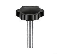 Boccola per ombrellone 32 mm stabilizzatore in plastica per patio (vite) | Riduce l'attrito del palo, riduce al minimo l'oscillazione del vento, si adatta a fori da 32 mm, plastica nera