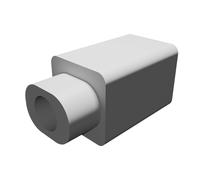 Boccola Portacric Rampage per Jeep JK JL Supporto Hi-Lift Stampato